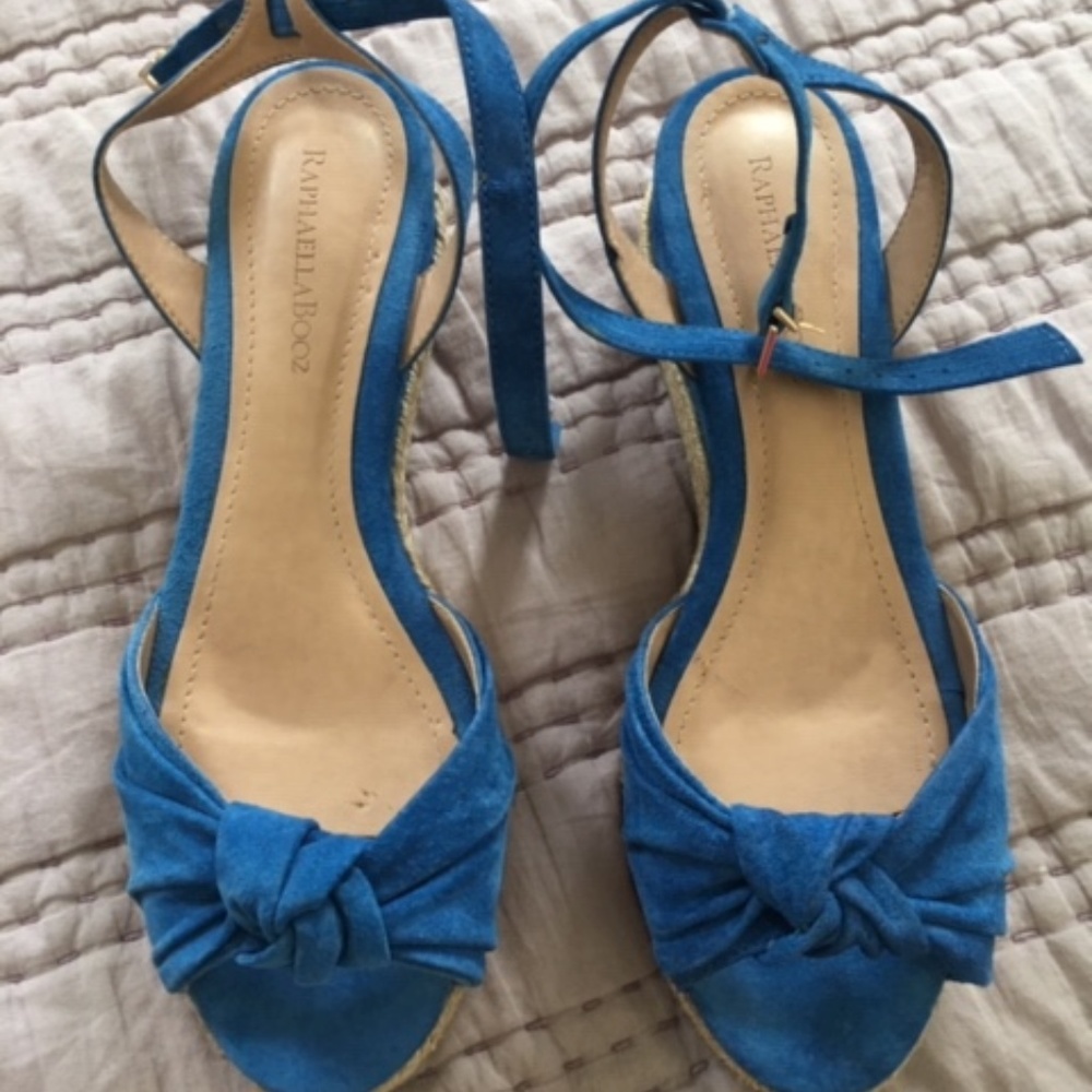 Anthropogie raphaella booz suede sz 38